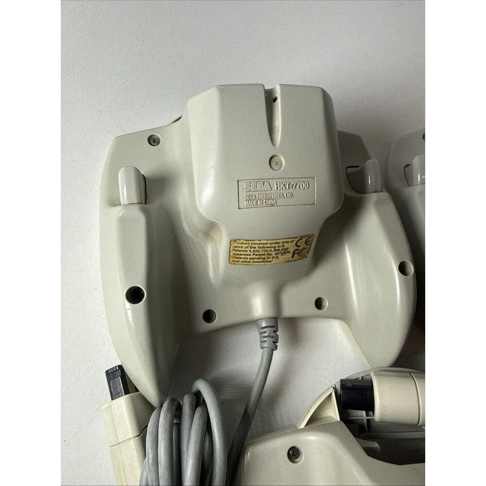 SEGA DREAMCAST CONTROLLER HKT-7700 - Lot Of 3 Authentic